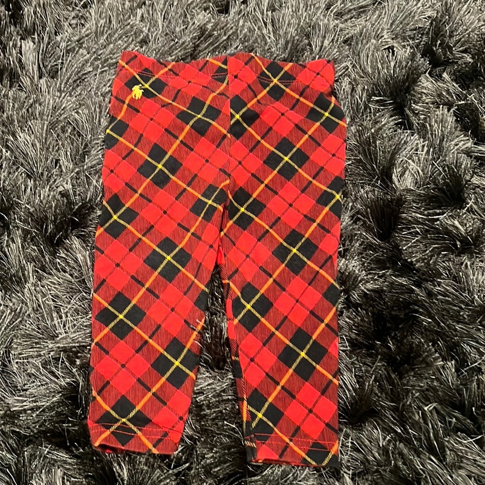 Ralph Lauren plaid legging holiday